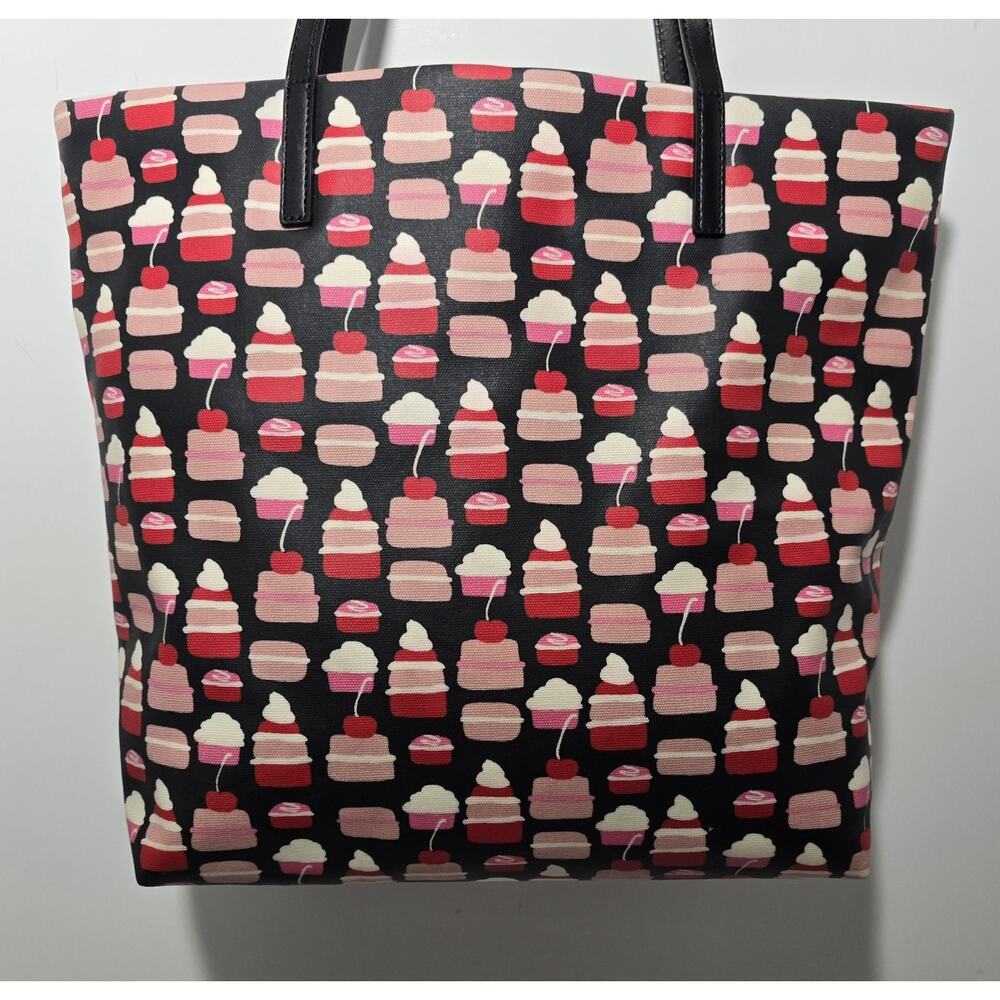Kate Spade New York Cupcake Tote Bag Take The Cake Bon Shopper - Picture 5 of 13
